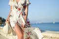 Tommy Hilfiger Striped Maxi Dress