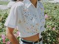 Kate Spade Silk Button-Up Blouse