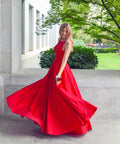 Ralph Lauren Satin Cocktail Dress